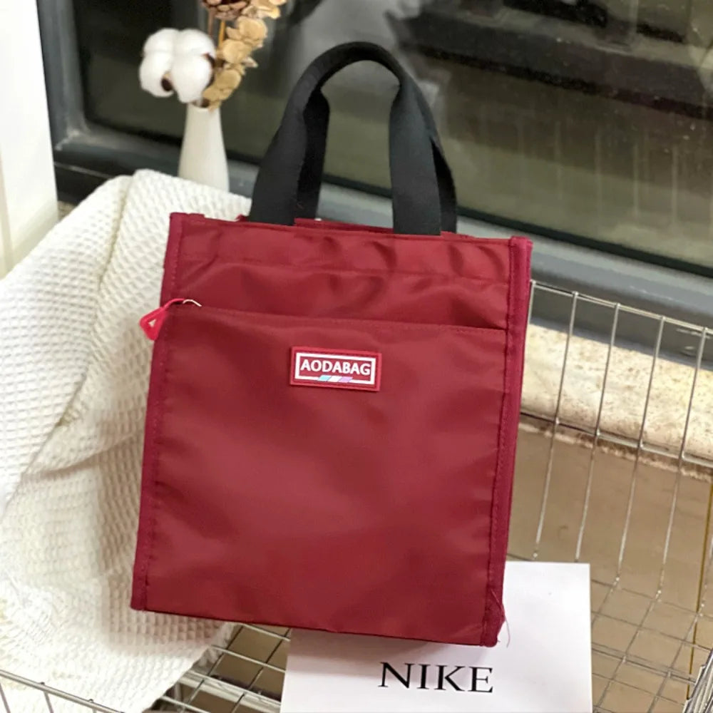 Canvas Chic Lunch Box Bag