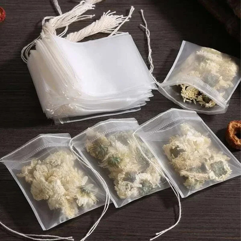 100pcs Disposable Tea Bags
