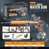 Transparent Desert Eagle Electric Water Gun - High Capacity