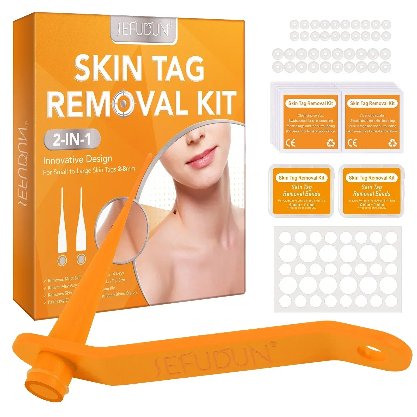 Wart and Skin Tag Removal Tool Set