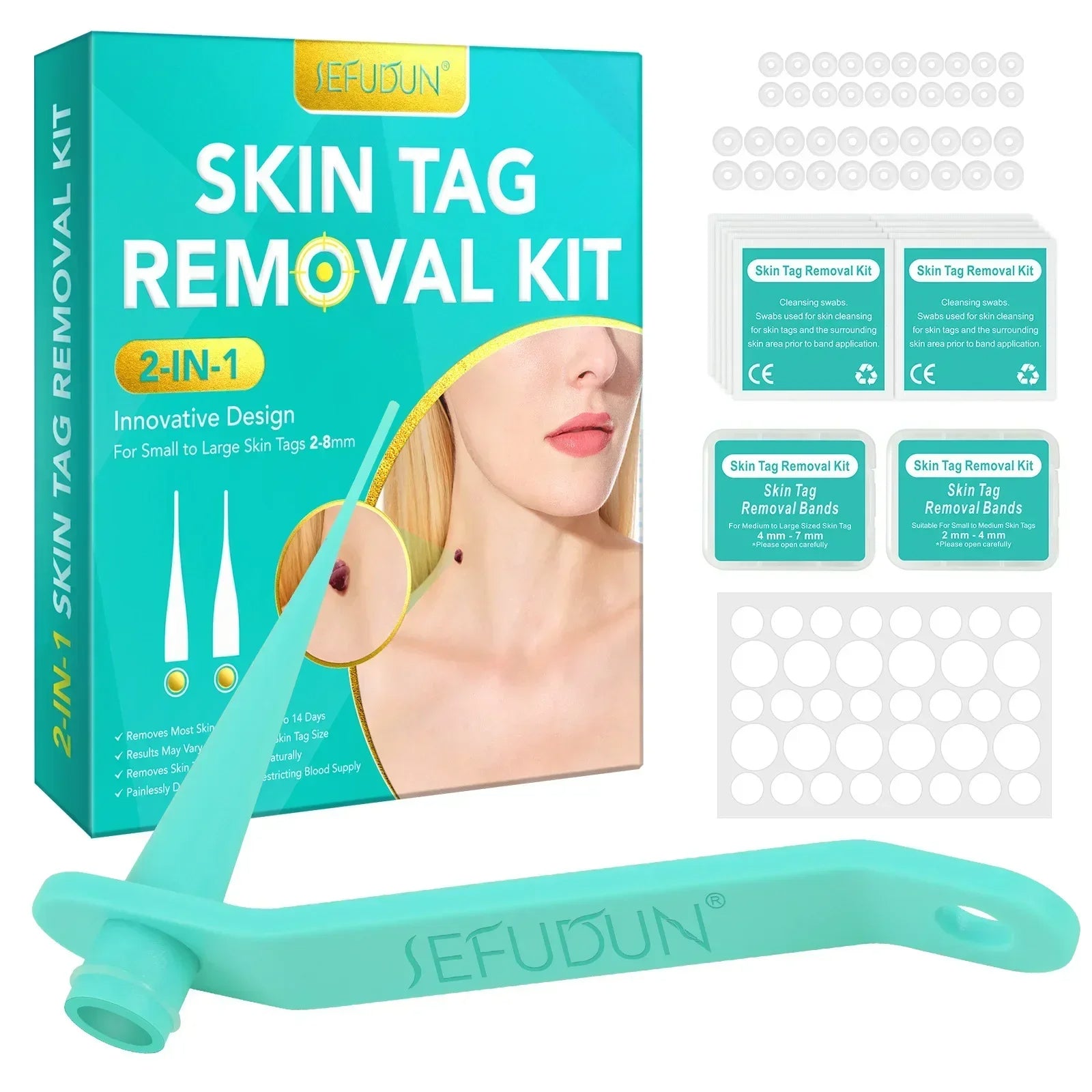 Wart and Skin Tag Removal Tool Set