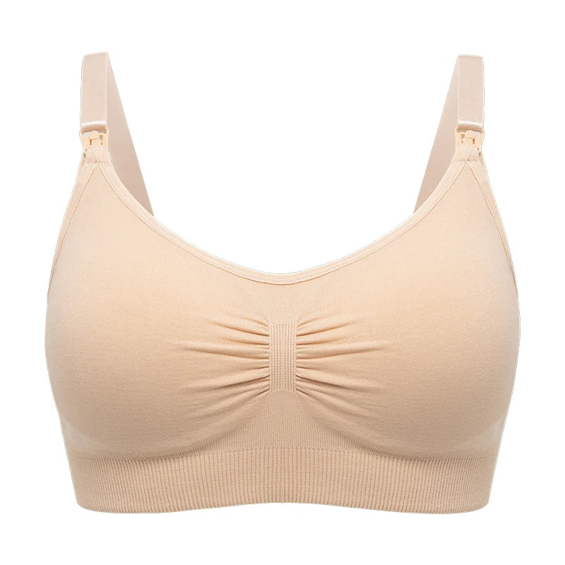 Plus Size Seamless Nursing Bra