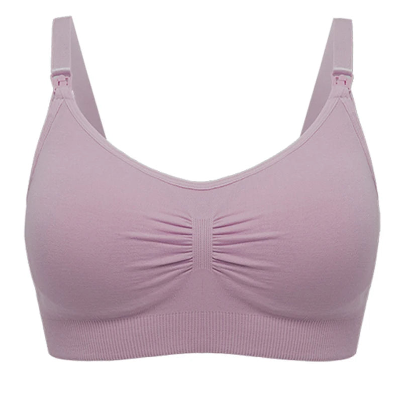 Plus Size Seamless Nursing Bra