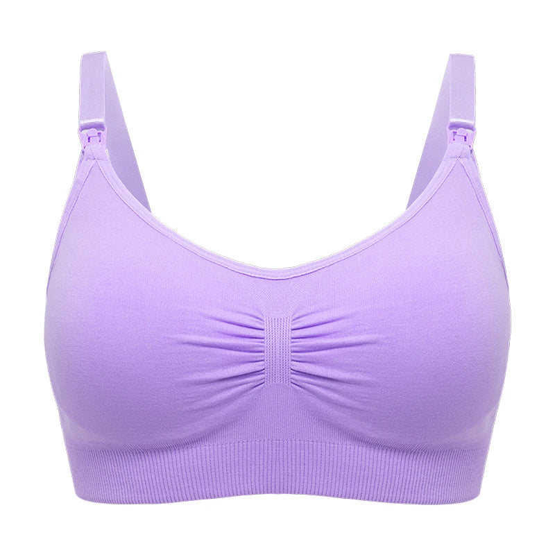 Plus Size Seamless Nursing Bra