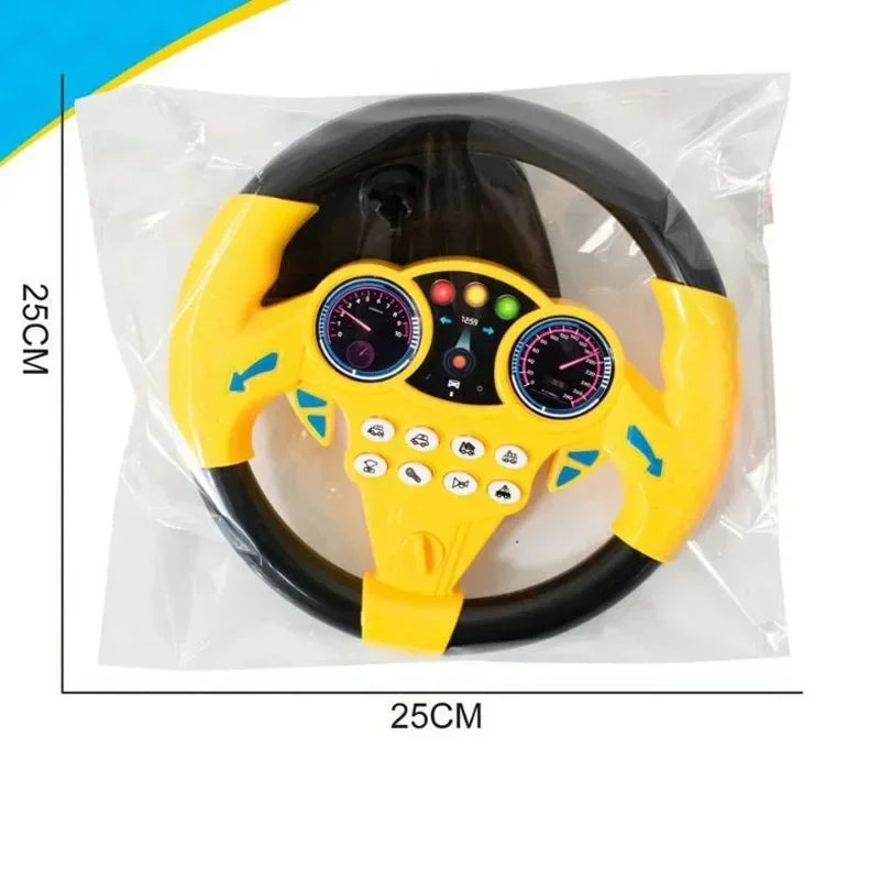 Infant Shining Steering Wheel Toy