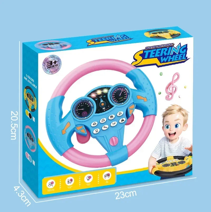 Infant Shining Steering Wheel Toy