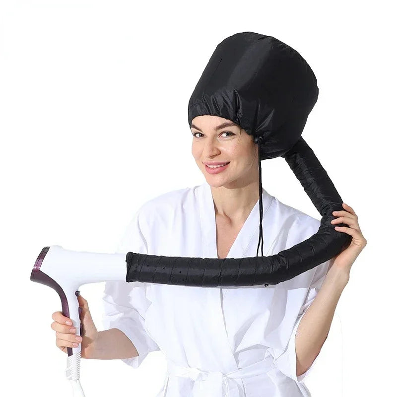 Adjustable Soft Hair Drying Cap Bonnet Hood