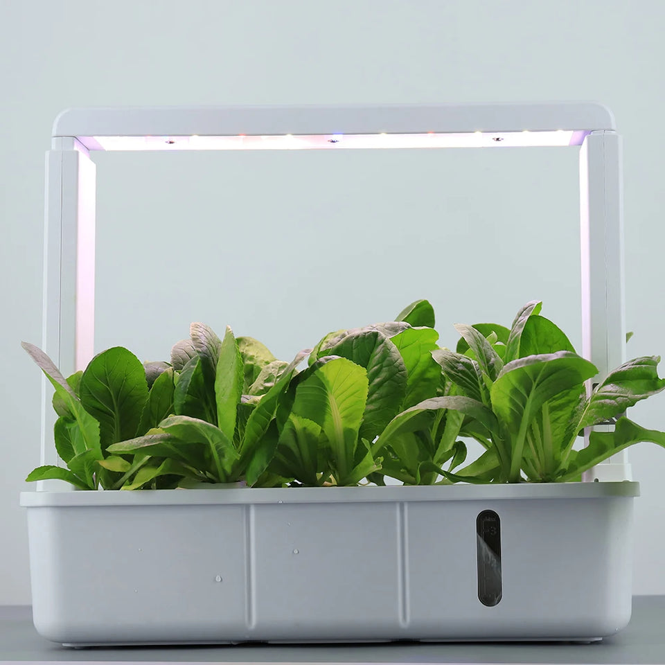 Smart Hydroponics Growing System - 15 Holes, Full Spectrum LED