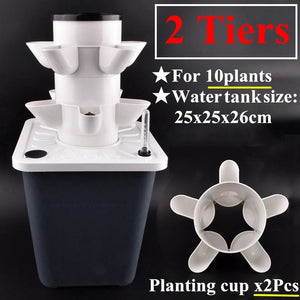 5-Hole Vertical Hydroponic Planter