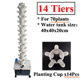 5-Hole Vertical Hydroponic Planter