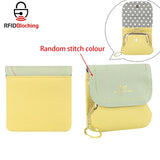 Royal Bagger RFID Color Block Mini Coin Purse