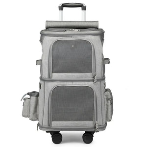 Luxury Foldable Pet Trolley Case