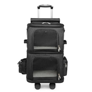 Luxury Foldable Pet Trolley Case