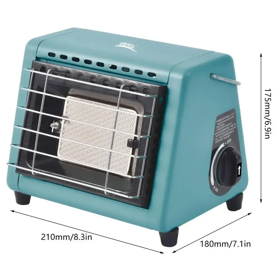 BRS 1500W Portable Camping Gas Heater & Stove