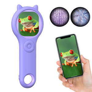 500X/1000X Kids Handheld Digital Microscope