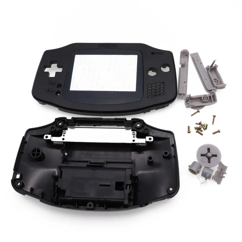 Replacement GBA Housing Shell with Screen Lens