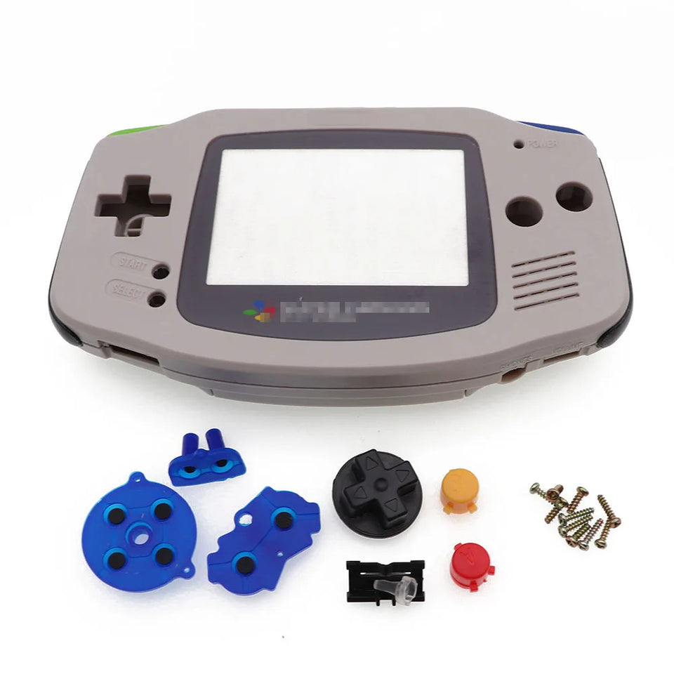 Replacement GBA Housing Shell with Screen Lens