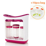 PANGDUBE Baby Food Squeeze Station with Pouches