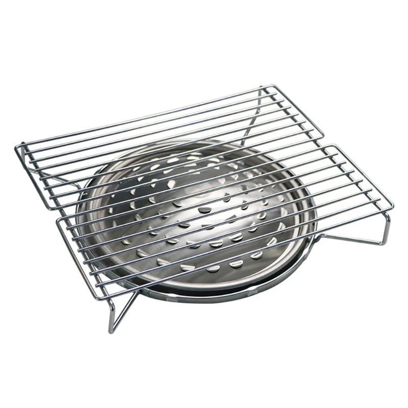 FlameMaster Portable Stainless Steel BBQ Haven