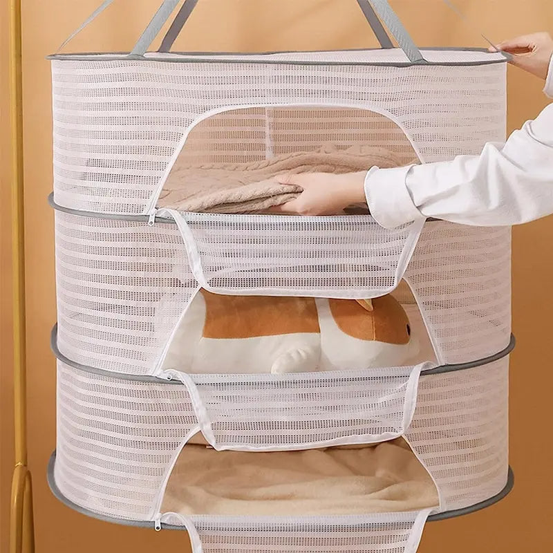 3-Tier Mesh Drying Rack