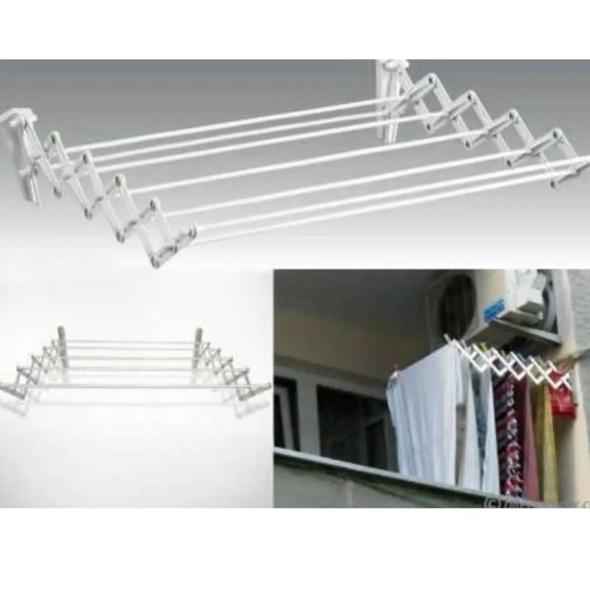 CompactWall™ Accordion Drying Rack