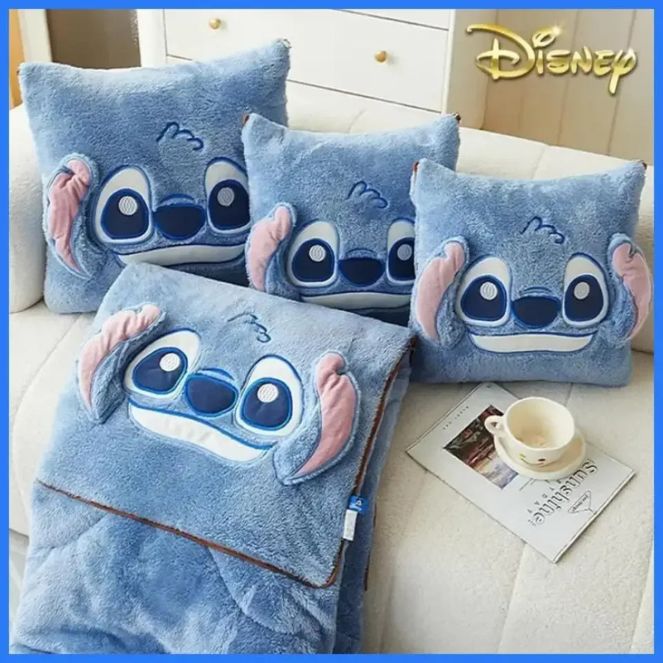 Disney Stitch & Mickey 2-in-1 Winter Blanket