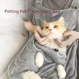 Plush Pet Carrier Bag for Cats & Small Dogs