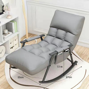 Nordic Tech Cloth Rocking Chair