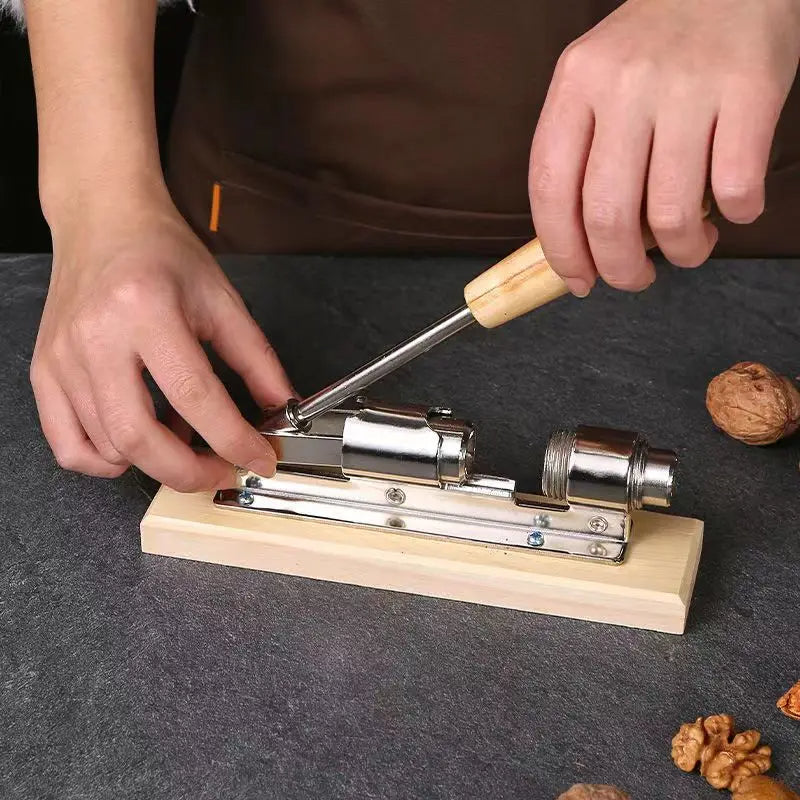 Heavy-Duty Nutcracker Clip Almond Plier & Walnut Cracker Machine