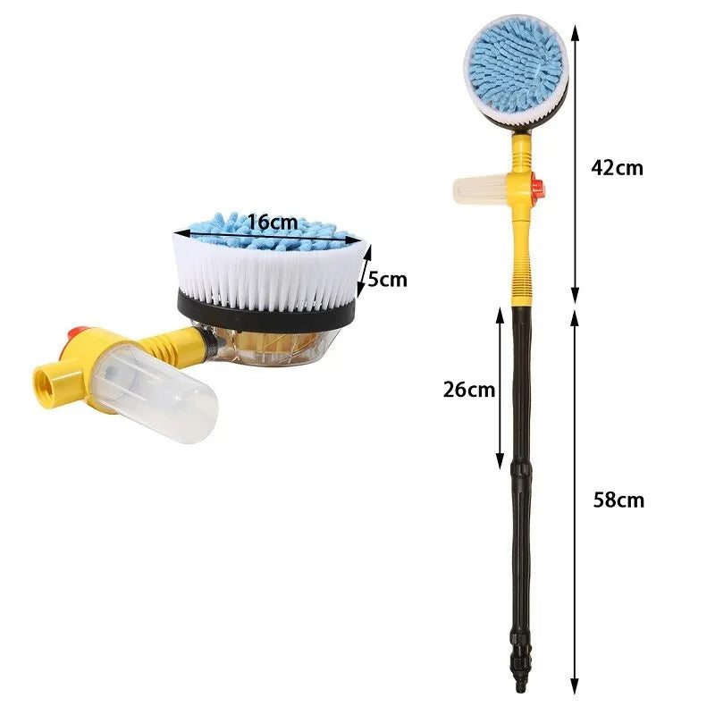 Rotating Foam Car Cleaning Brush