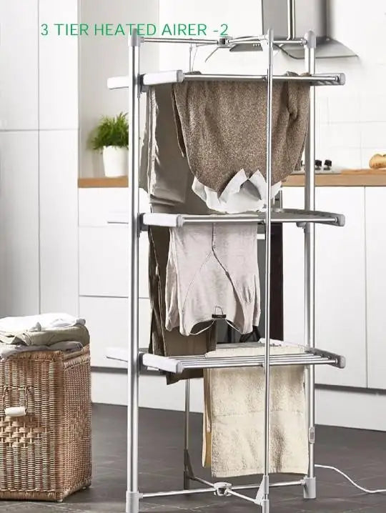 ZenithHeat™ 3-Tier Heated Airer