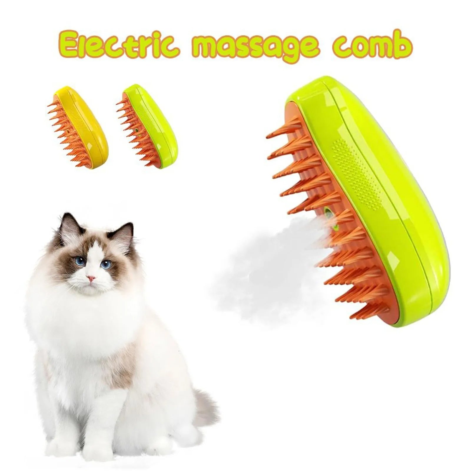 PurrfectSteam™ Cat Grooming Brush