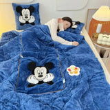 Disney Stitch & Mickey 2-in-1 Winter Blanket