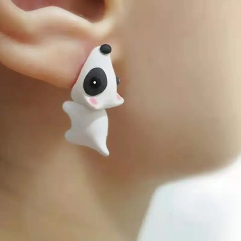 Animal Cartoon Stud Earrings – 2pcs