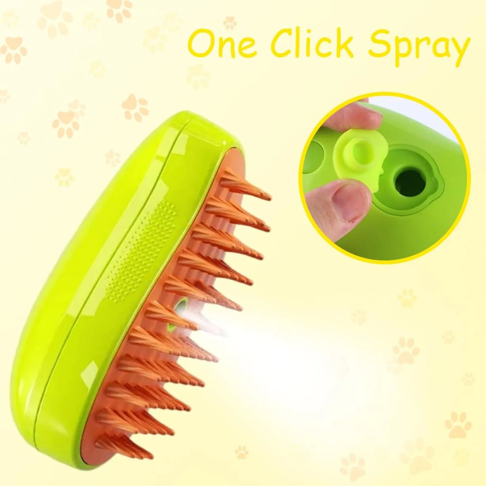 PurrfectSteam™ Cat Grooming Brush