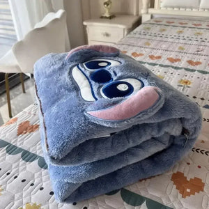 Disney Stitch & Mickey 2-in-1 Winter Blanket