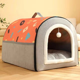 Breathable Warm Plush Pet Bed House