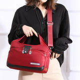 Women‘s Fashion Waterproof Nylon Bag Anti-theft Multifunctional Handbag