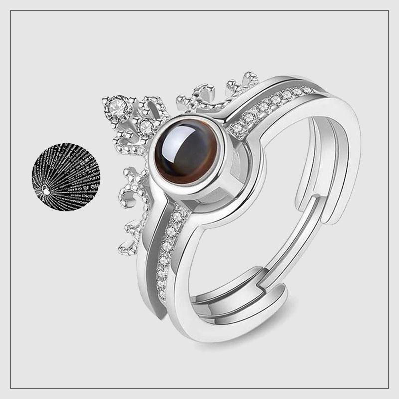 Creative Silver Ring, Bracelet And Puzzle Jewelry Box