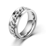 Titanium Steel Rotatable Chain Ring