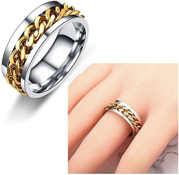 Titanium Steel Rotatable Chain Ring