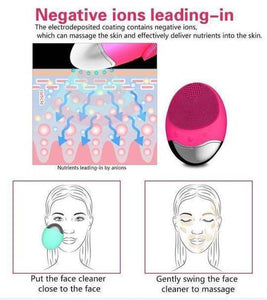 FACIAL MASSAGE AND CLEANSING DEVICE (RECHARGEABLE)