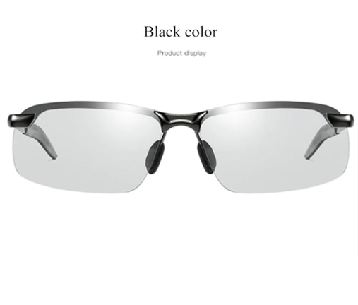 Photochromic Sunglasses with Polarized Lens for Outdoor 100% UV Protection, Anti Glare, Reduce Eye Fatigue