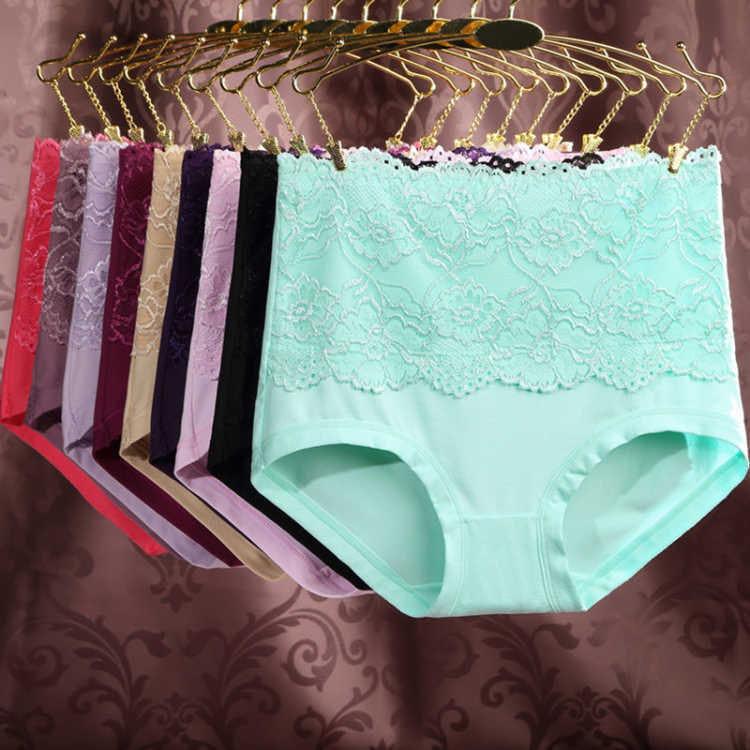10Pcs/Set High Elastic Shaping Lace Panties