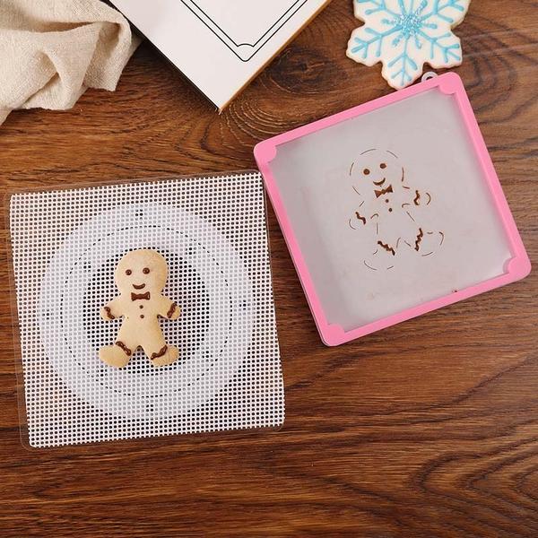 EZCookie Decorating Fondant Stencil Set