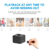 Mini Wireless WiFi Cameras Home Security Cameras Remote View Camera Nanny Cam Small Recorder