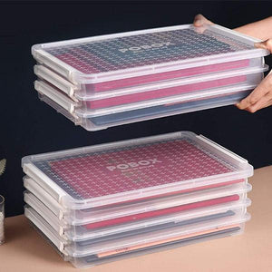 Transparent File Storage Box