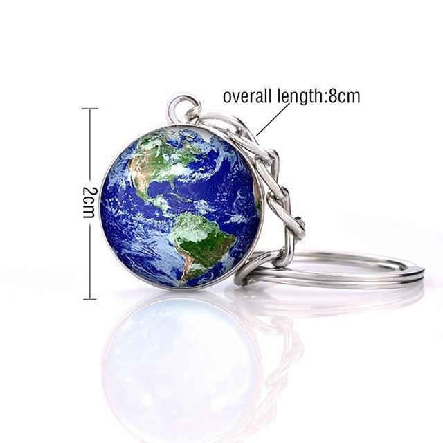 Galaxy keychain Special Bright Star keyring