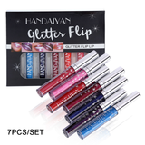 7 Color Glitter Waterproof Long Lasting Lip Gloss