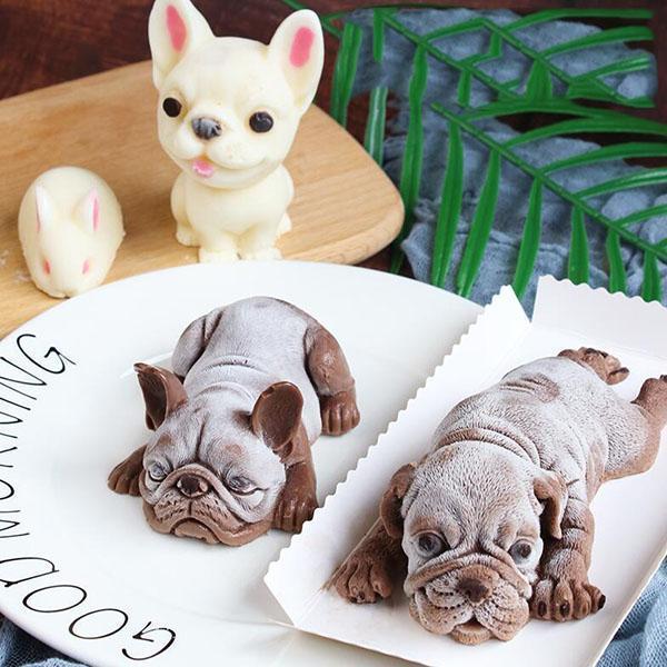 3D Mousse Pudding Ice Cream Baking Mold